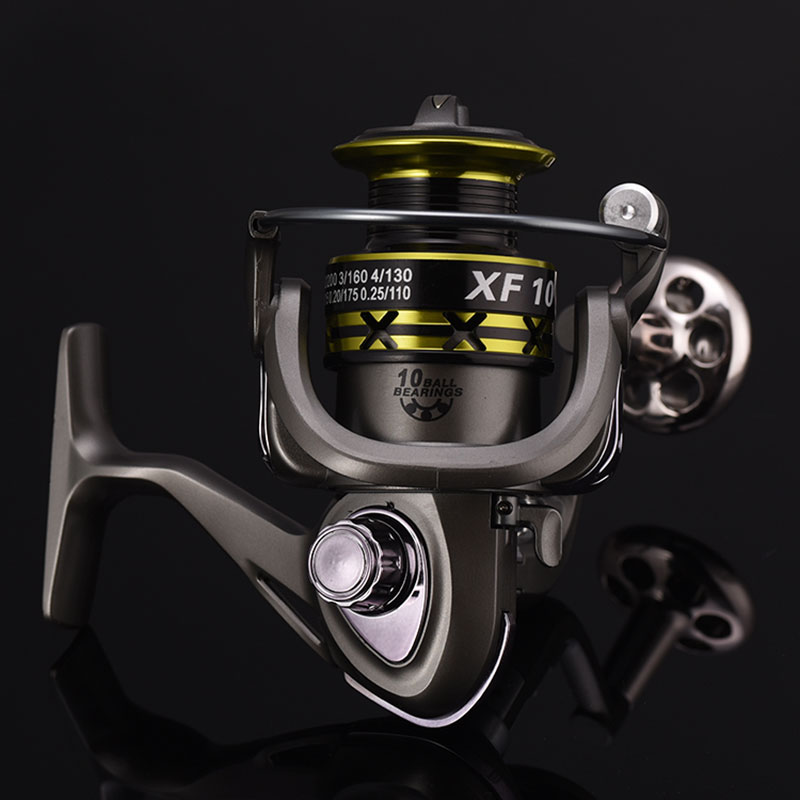 AQST 高品質(zhì) XF1000-6000 金屬線軸卷線器、旋轉(zhuǎn)釣魚卷線器
