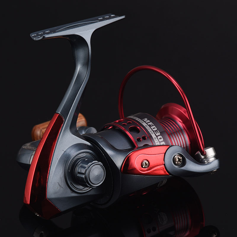 適用廣泛優(yōu)質(zhì)深海釣魚(yú)竿卷線器紅色旋轉(zhuǎn)魚(yú)線輪